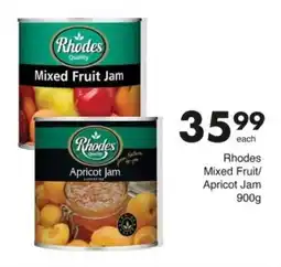 Save Rhodes Mixed Fruit/Apricot Jam offer