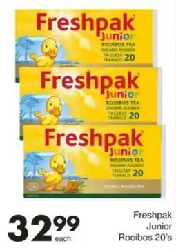Save Freshpak Junior Rooibos Tea offer