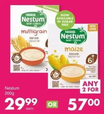 Save Nestum Baby Cereal offer