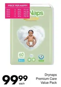 Save Drynaps Premium Care Value Pack offer
