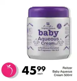Save Reitze Baby Aqueous Cream offer
