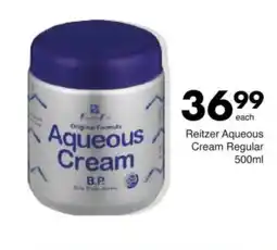Save Reitzer Aqueous Cream Regular offer