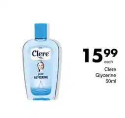 Save Clere Glycerine offer