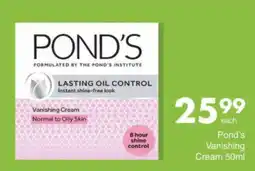 Save Pond's Vanishing Cream offer