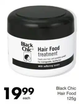 Save Black Chic Hair Food treatment offer