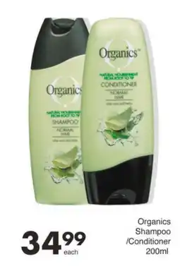 Save Organics Shampoo /Conditioner offer