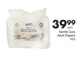 Save Gentle Care Adult Diapers offer