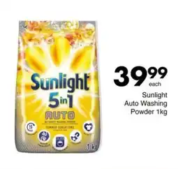 Save Sunlight 5in1 Auto Washing Powder offer