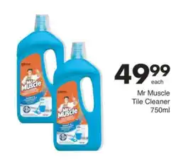 Save Mr Muscle Tile Cleaner offer