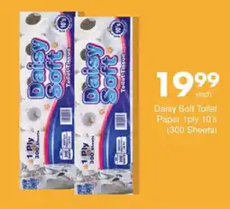Save Daisy Soft Toilet Paper 1ply 10's offer