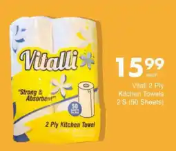 Save Vitalli 2 Ply Kitchen Towel offer