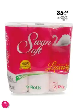 Save Swan Soft Mini Toilet Rolls offer