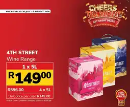 Jumbo 4th Street Wine Range offer