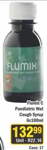 J&E Cash and Carry Flumix C Paediatric Wet Cough Syrup offer