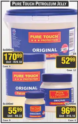 J&E Cash and Carry Pure Touch Petroleum Jelly offer