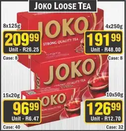 J&E Cash and Carry Joko Loose Tea offer
