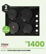 Fair Price Univa 4 Plate Hob Stove U156B 21-602 offer