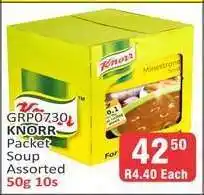KitKat Cash and Carry Knorr Packet Soup Assorted offer
