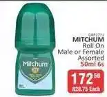 KitKat Cash and Carry Mitchum Roll-On offer