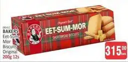 KitKat Cash and Carry BAKERS Eet-Sum-Mor Biscuits Original 200g 12s offer