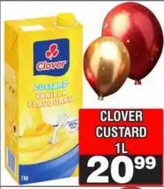 Advance Cash n Carry CLOVER CUSTARD 1L offer