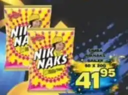 Yarona Cash And Carry Nik Naks offer