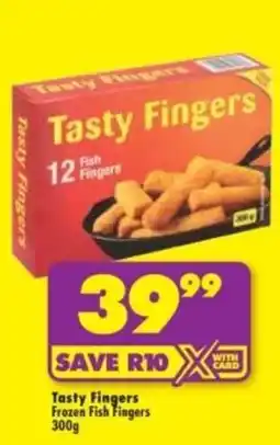 Shoprite Tasty Fingers Frozen Fish Fingers offer