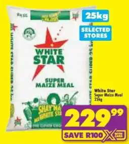 Shoprite White Star Super Maize Meal offer