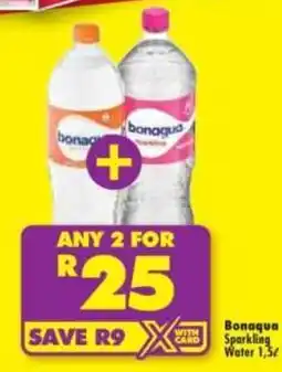 Shoprite Bonaqua Sparkling Water offer