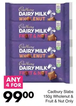 Save Hyper Cadbury Slabs offer