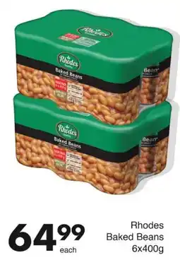 Save Hyper Rhodes Baked Beans offer