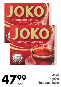 Save Hyper Joko Tagless Teabags 100's offer