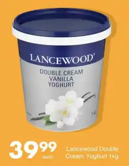 Save Hyper Lancewood Double Cream Yoghurt offer