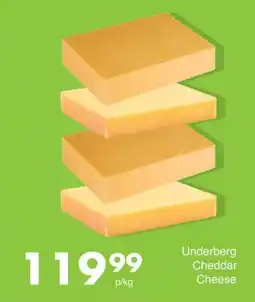 Save Hyper Underberg Cheddar Cheese offer