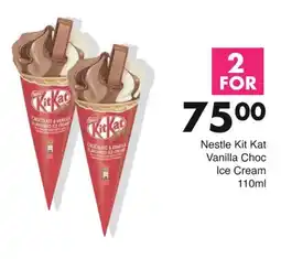 Save Hyper Nestle Kit Kat Vanilla Choc Ice Cream offer
