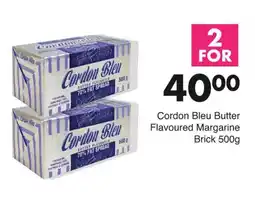 Save Hyper Cordon Bleu Butter Flavoured Margarine Brick offer