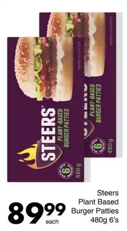 Save Hyper Steers Plant Based Burger Patties offer