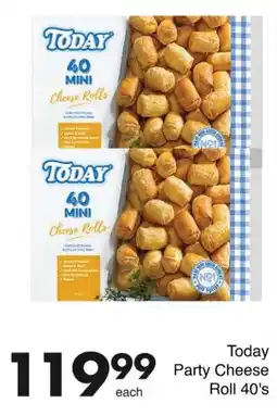 Save Hyper Today Party Cheese Roll 40's offer
