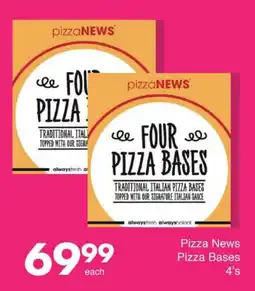 Save Hyper pizzaNEWS FOUR PIZZA BASES offer
