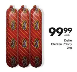 Save Hyper Delite Chicken Polony offer