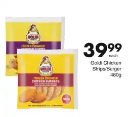 Save Hyper Goldi Chicken Strips/Burger offer