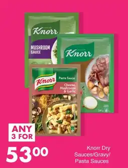 Save Hyper Knorr Dry Sauces/Gravy/Pasta Sauces offer