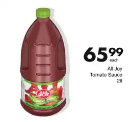 Save Hyper All Joy Tomato Sauce offer