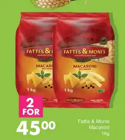 Save Hyper Fattis & Monis Macaroni offer