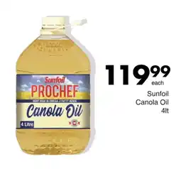 Save Hyper Sunfoil Prochef Canola Oil offer
