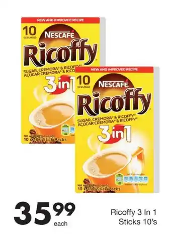 Save Hyper Nescafe Ricoffy 3 In 1 offer