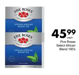 Save Hyper Five Roses Select African Blend 100's offer