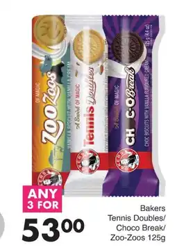 Save Hyper Bakers Tennis Doubles/Choco Break/Zoo-Zoos offer