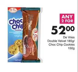 Save Hyper De Vries Double Velvet Choc Chip Cookies offer