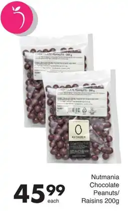 Save Hyper Nutmania Chocolate Peanuts/Raisins offer
